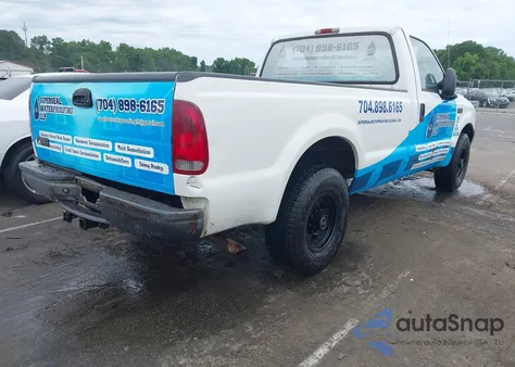 2004 Ford F-250 Xl/Xlt из США, поврежденный, VIN 1FTNF20LX4EC78522